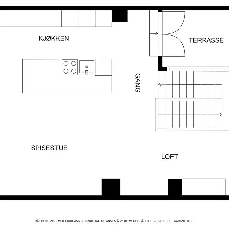 3Br Duplex Loft Balcony In Central Oslo Appartement Oslo